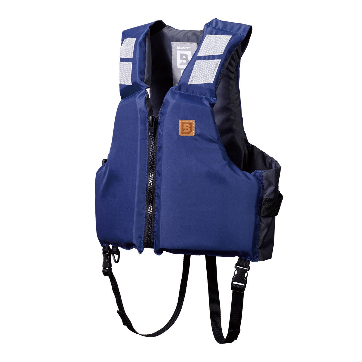 ブルーストーム 大人用 ライフジャケット BSJ-201ARS ネイビーブルー S