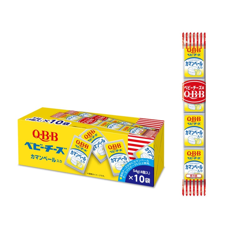 QBB ベビーチーズ カマンベール 54g x 10袋 QBB ベビーチーズ カマンベール 54g x 10袋