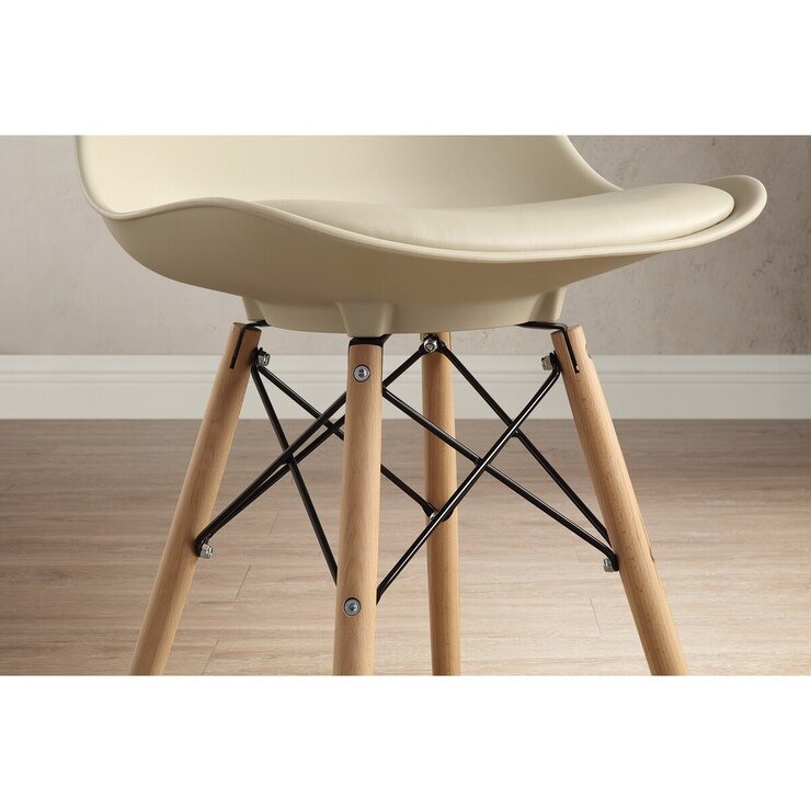 Bayside Furnishings アクセントチェア 2脚セット ベージュ