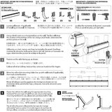 Richelieu（リシュリュー）ガレージレール式壁収納キッド (11 フック＆ 4レール)15ピース オーガナイザー
