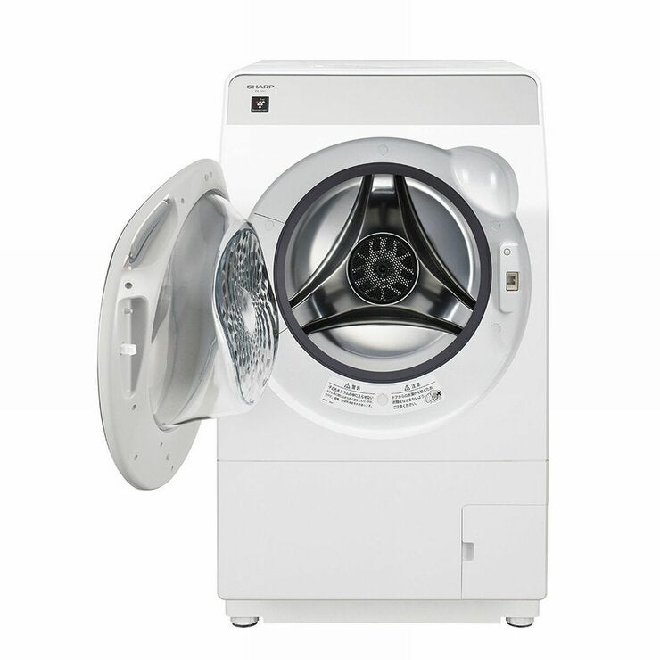 シャープ 11kg ドラム式洗濯乾燥機 ES-11K1 WL　左開き