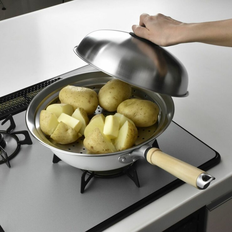 彩食庵 フライパン用蒸し台 24~26cm用