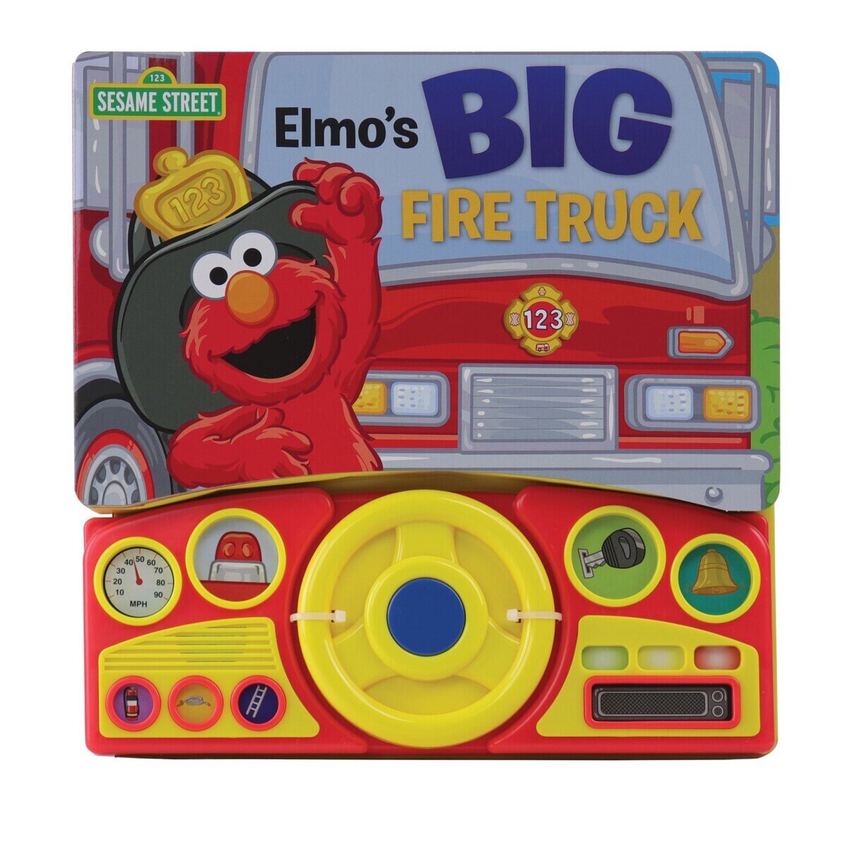 STEERING WHEEL ハンドル付き音の出る絵本 セサミストリート Costco Japan