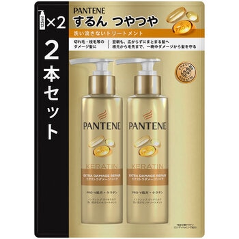 パンテーン インテンシブヴィタミルク 洗い流さないトリートメント 125ml x2