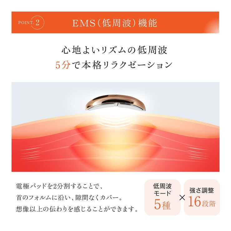 ウェーブウェーブ EMS ポケットヒートネックⅡ wavewave201 ウェーブウェーブ EMS ポケットヒートネックⅡ wavewave201