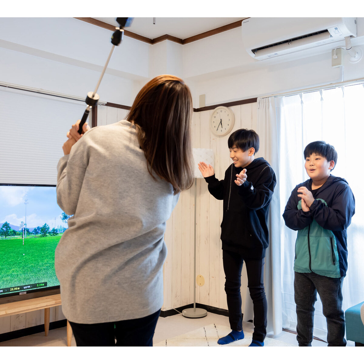 GOLFZON Wave Play 家庭用ゴルフシミュレーター