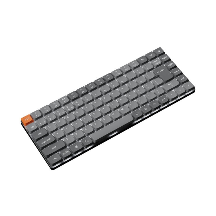 Keychron / K3 Max QMK/VIA ワイヤレス カスタム・メカニカルキーボード White LED 静音赤軸 JIS配列（かな印字なし）