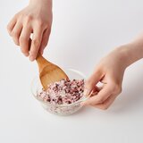 ロック&ロック ガラス容器 6個セット(蓋付き)