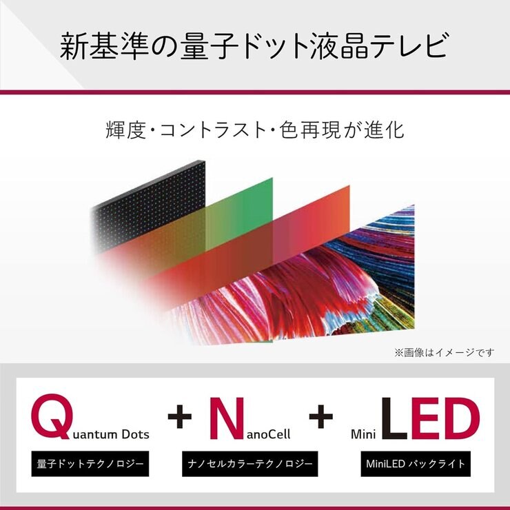 LG 65インチ 4K 量子ドット ミニLED 液晶テレビ 65QNED90JQA | Costco