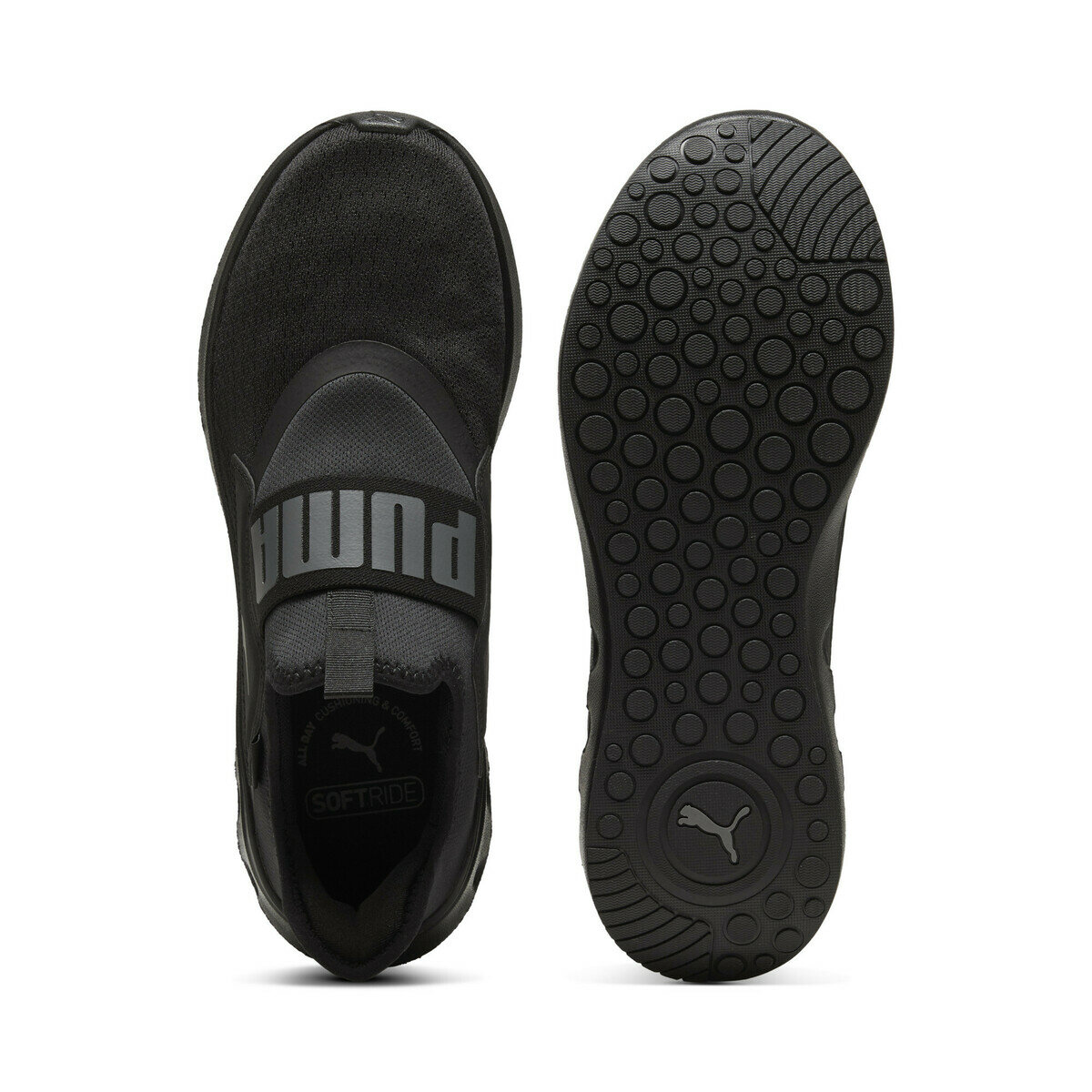 プーマ ソフトライド カーソン ブラック/クールダークグレー 26.0cm プーマ ソフトライド カーソン ブラック/クールダークグレー 26.0cm