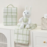 Honey Pod ベビーブランケット＆ぬいぐるみ グリーン