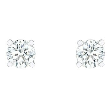 プラチナ 1.0カラット ダイヤモンド ピアス