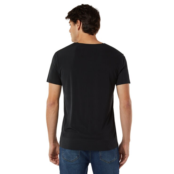 LAYER ZERO メンズ VネックTシャツ 3枚組 ブラック L