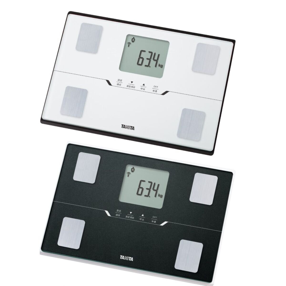 アナログ体重計 ホワイト - 健康管理・計測計