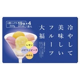 千年屋 冷やして美味しい フルーツ大福 260g x 4袋