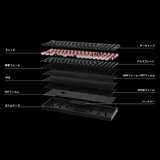 Keychron K4 Version 3 QMK ワイヤレスカスタム・メカニカルキーボード White LED プラスチックフレーム 赤軸 JIS配列 Keychron K4 Version 3 QMK ワイヤレスカスタム・メカニカルキーボード White LED プラスチックフレーム 赤軸 JIS配列