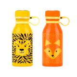 Reduce 保冷ドリンクボトル 子供用 414mlX2 タイガー&キツネ