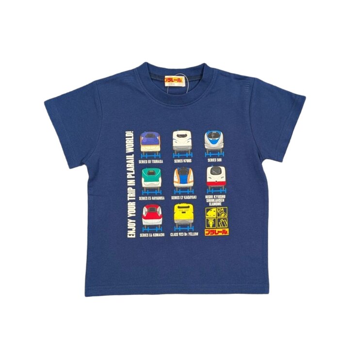 プラレール キッズ 半袖 Tシャツ 3枚組 アソートD 110