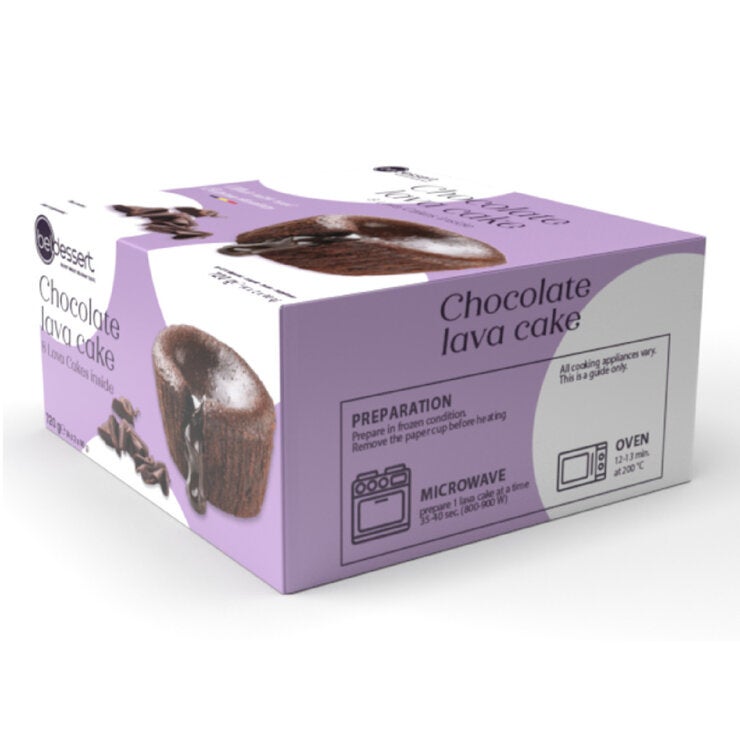 BELDESSERT ミニチョコレートラヴァケーキ 90g x 8 BELDESSERT ミニチョコレートラヴァケーキ 90g x 8