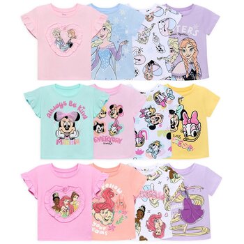 キャラクター キッズ 半袖 Tシャツ 4枚組