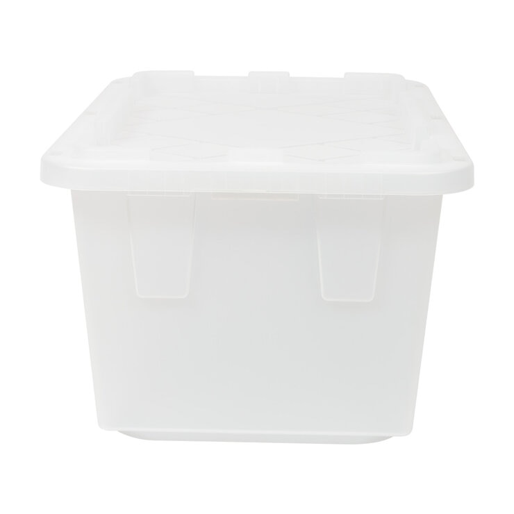 GreenMade 27ガロン(約102L) 収納ボックス 白 GreenMade 27ガロン(約102L) 収納ボックス 白
