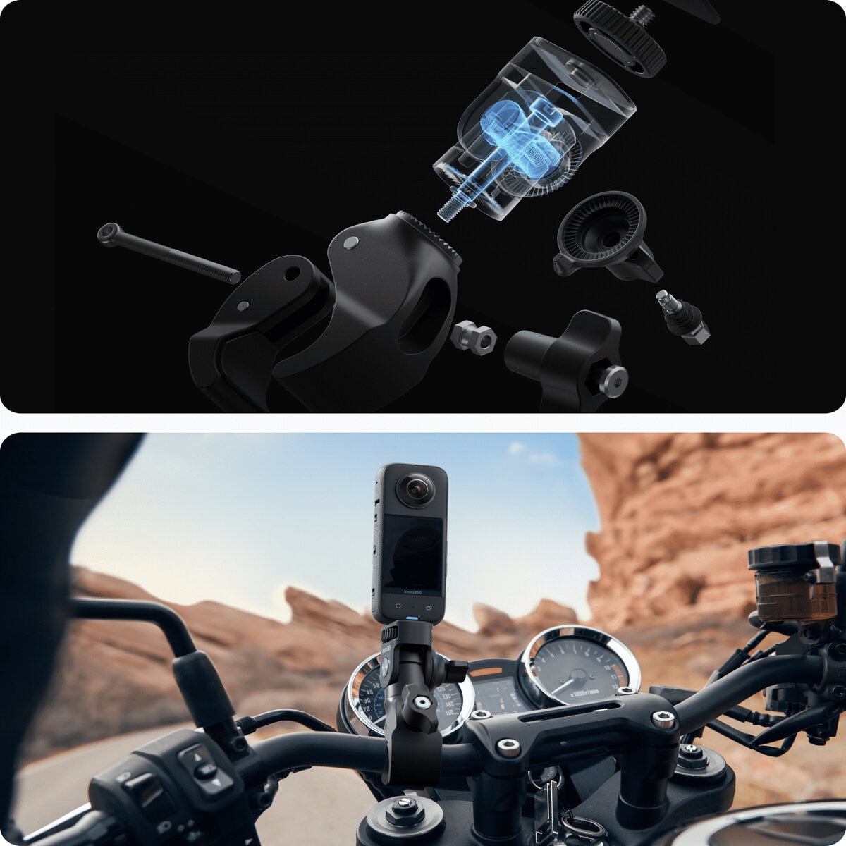 インスタ360 バイクアクセサリキット CINSAAVY-ECOS インスタ360 バイクアクセサリキット CINSAAVY-ECOS