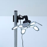 YAMAZEN 5灯LEDガレージライト/マグネットライトクリップセットGL5-1000SLCS-300SET