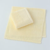UCHINO 贅沢吸水 バスタオル 2枚組 60cm x 120cm イエロー