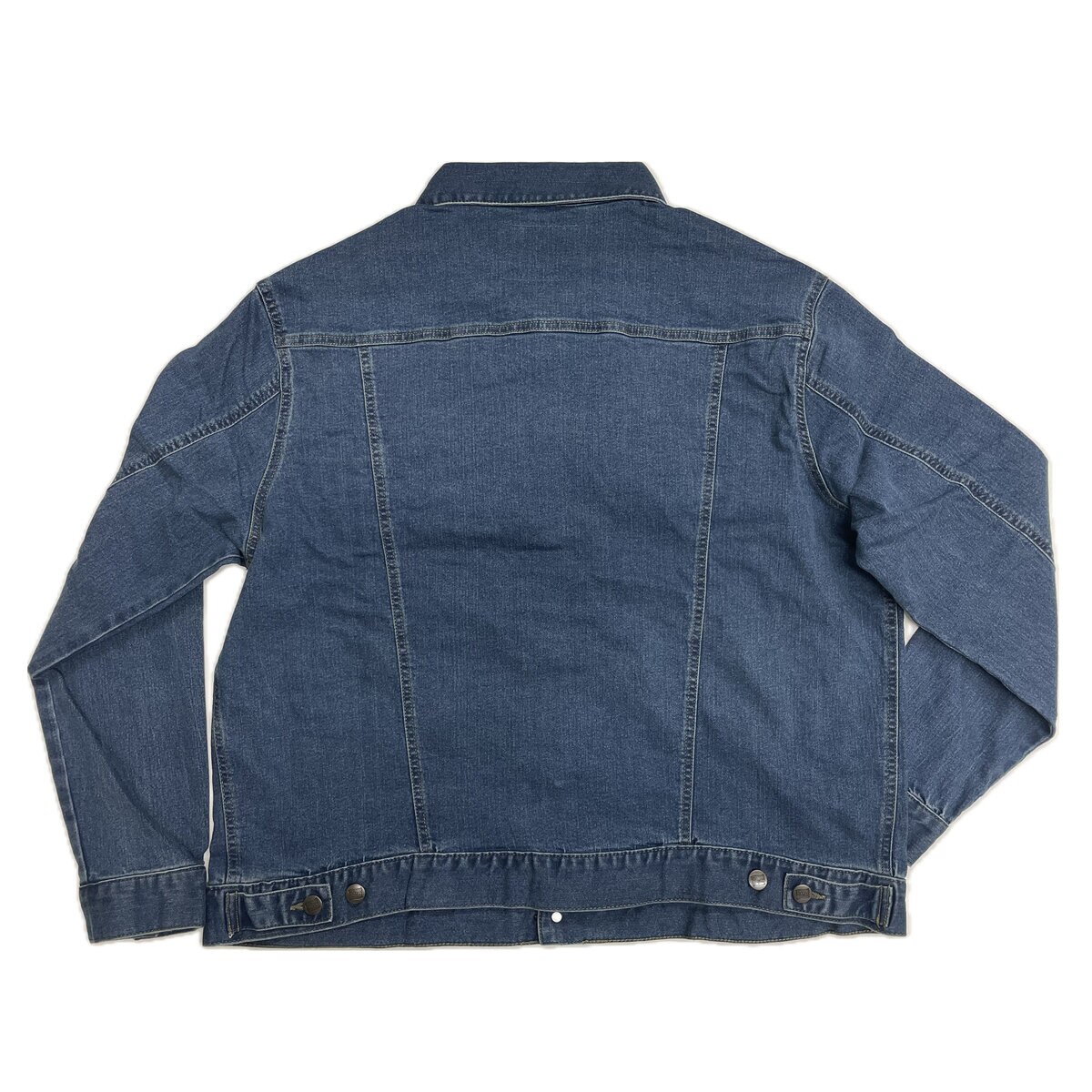 ヘインズ BIG SIZE ストレッチデニム Gジャン / ブルー / 3L