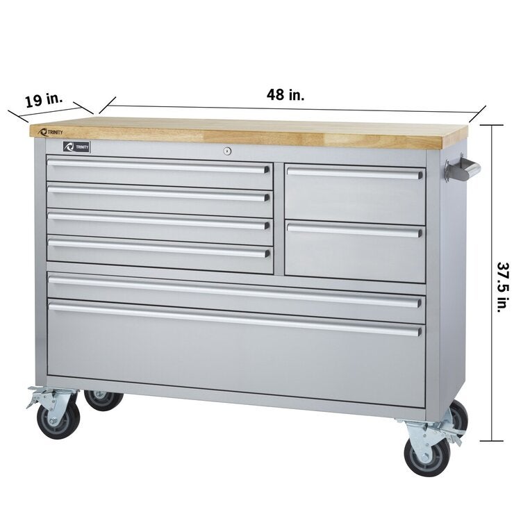 トリニティ 48インチ ワークベンチ W122 x D48 x H95 cm TLS-4812 トリニティ 48インチ ワークベンチ W122 x D48 x H95 cm TLS-4812