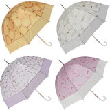 assa 雨傘長傘 CAL60 お菓子 透明 assa 雨傘長傘 CAL60 お菓子 透明