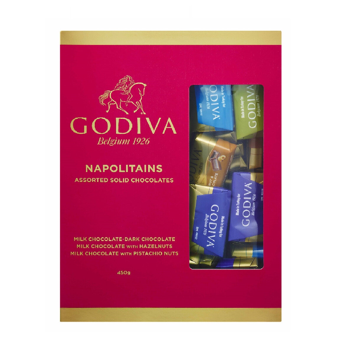 ゴディバ ナポリタン アソーテッドチョコレート 450g