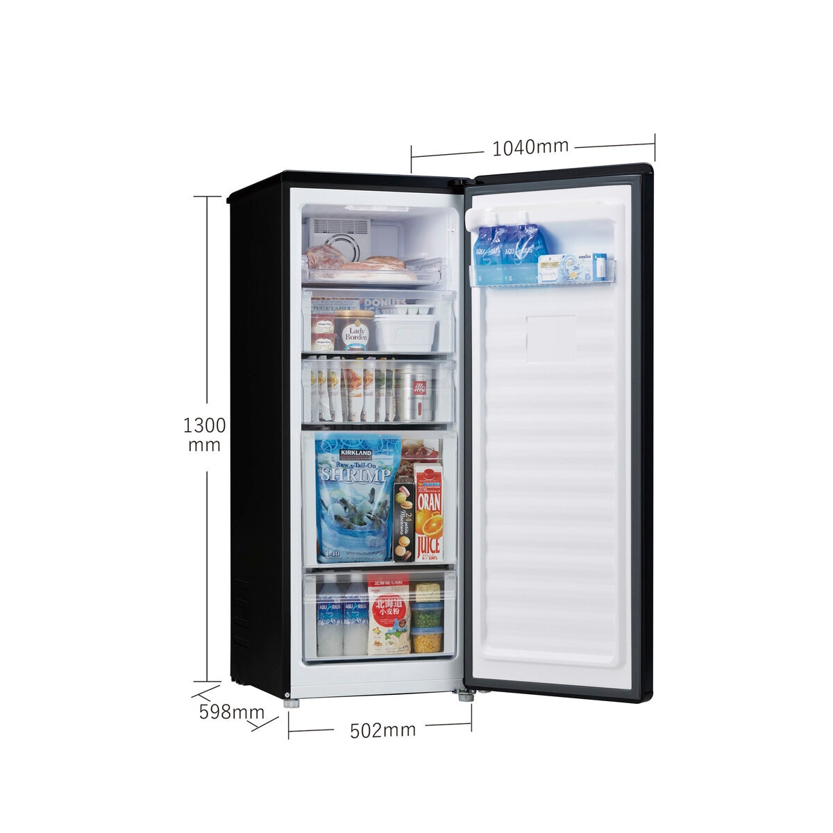 Haier 153L 前開き式冷凍庫 JF-U15E Haier 153L 前開き式冷凍庫 JF-U15E