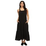 ジェゼベル レディース ティアード ドレス ブラック L