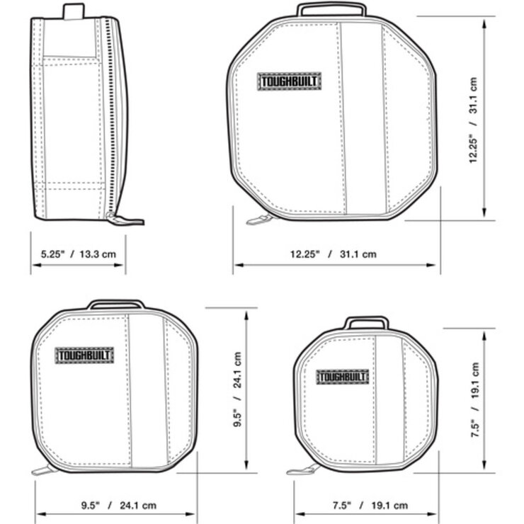 タフビルト 3パック ツールメイト ソフトボックス