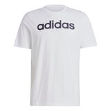 アディダス メンズ ロゴ 半袖 Tシャツ ホワイト S