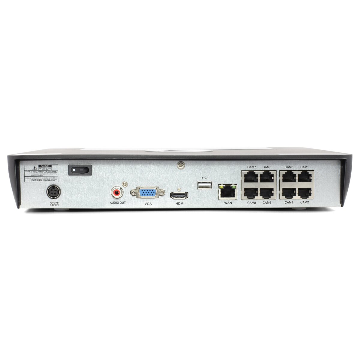 Swann（スワン）8CH 12MP NVRセキュリティシステム2TBドーム型カメラ8台セット SWNVK-890008D