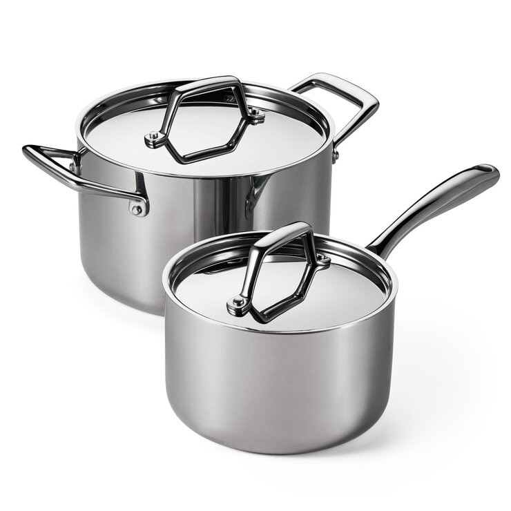 トラモンティーナ ステンレス 3層クラッドソースパンセット トラモンティーナ ステンレス 3層クラッドソースパンセット | Costco Japan