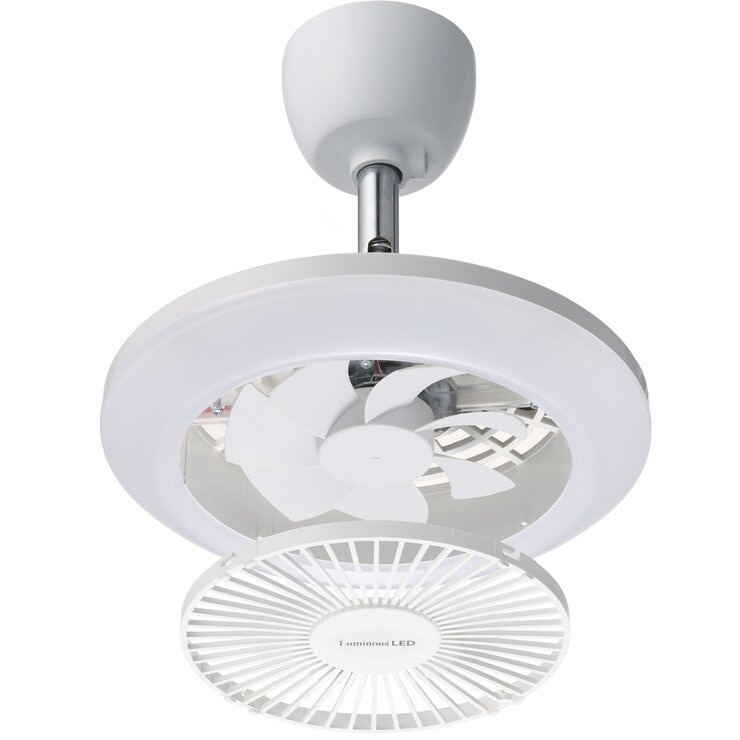 ドウシシャ ルミナス LED ファン付き照明 昼白色 E26ソケットタイプ