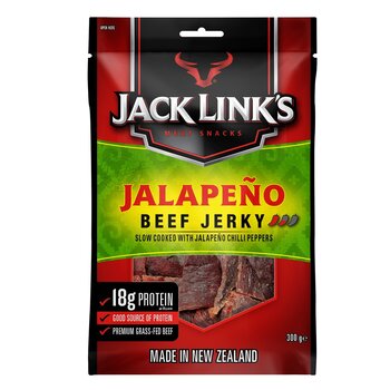 ジャックリンクス ハラペーニョ ビーフジャーキー 300g