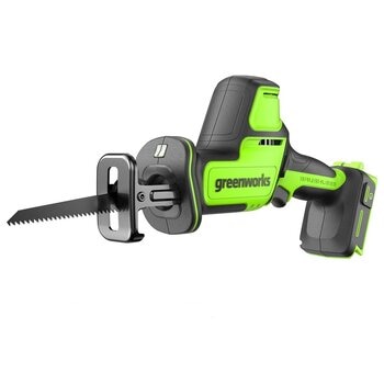 Greenworks 24V 25.4mm (1") ブラシレスモーター搭載 レシプロソー