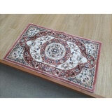 ウィルトン織りマット ロザリオ 50 x 80cm ローズ