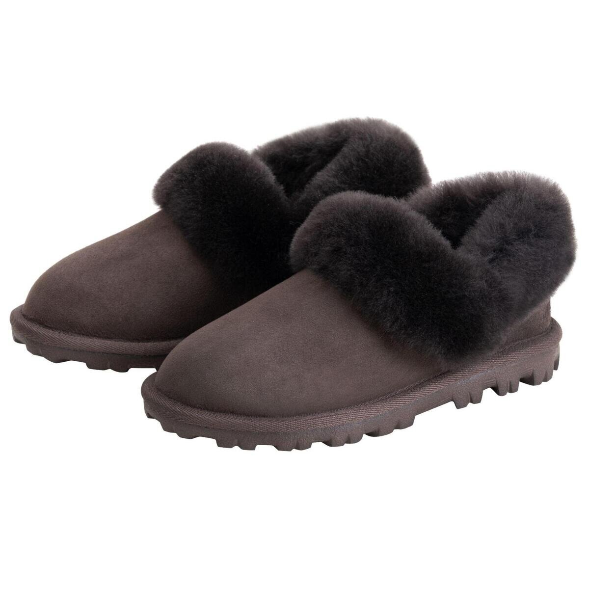 カークランドシグネチャー キッズ スリッパ ブラウン 19.0 cm