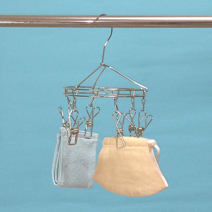 ステンレスピンチハンガー 丸形 小