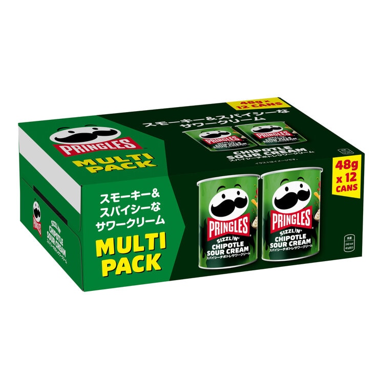プリングルズ スパイシーチポトレサワークリーム 48g x 12缶