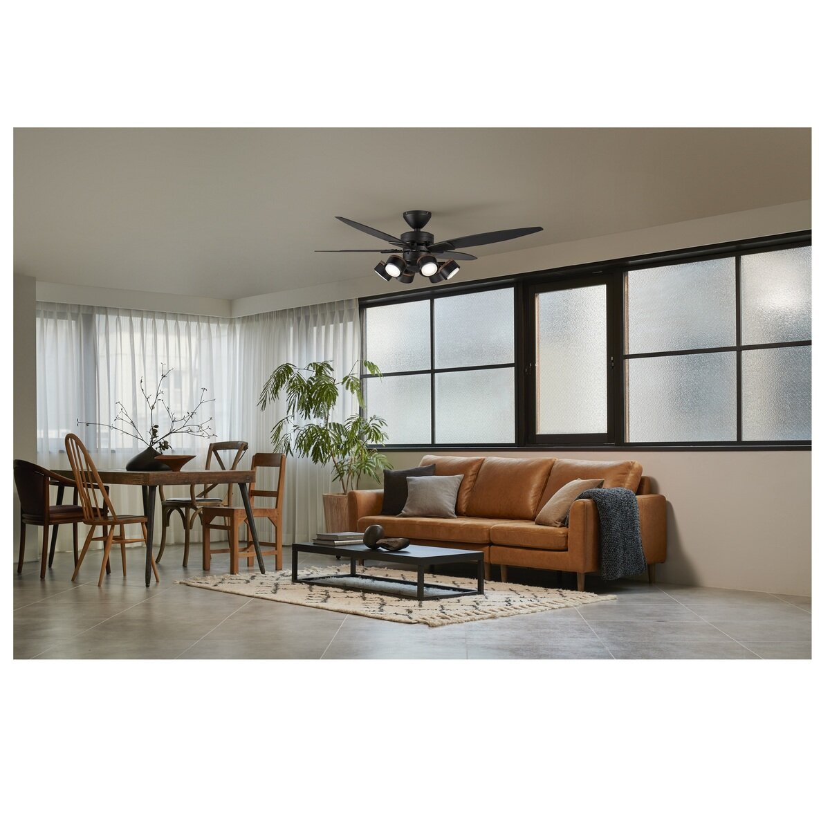 大光電機 LEDシーリングファン ～10畳 4枚羽 / 6灯 | Costco Japan