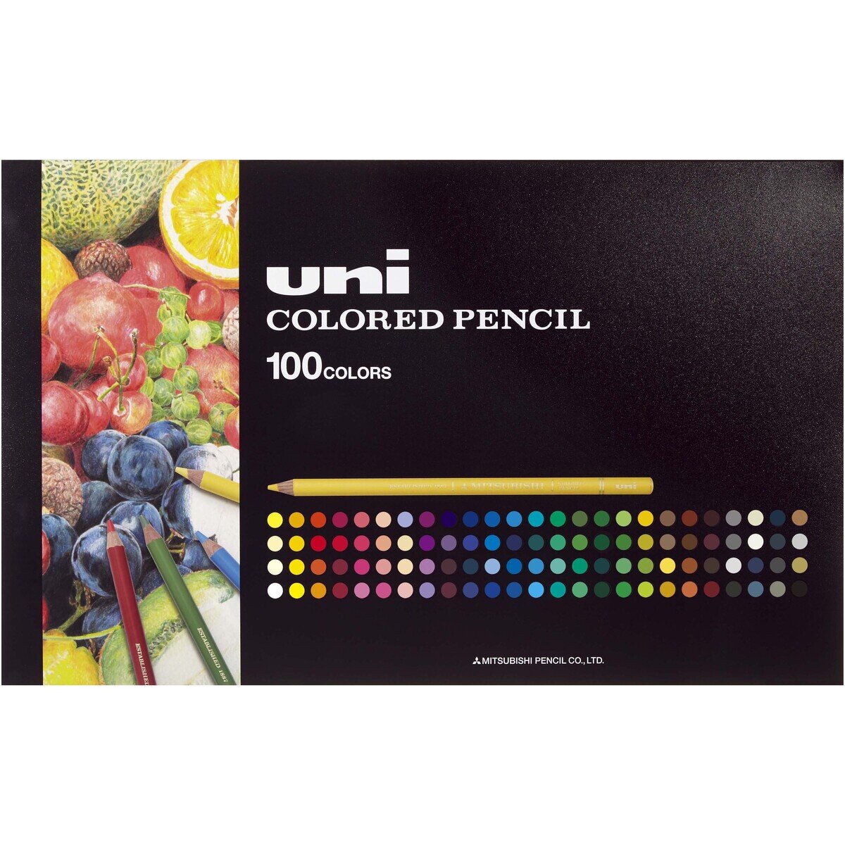 三菱鉛筆 ユニカラー 色鉛筆 100色 | Costco Japan