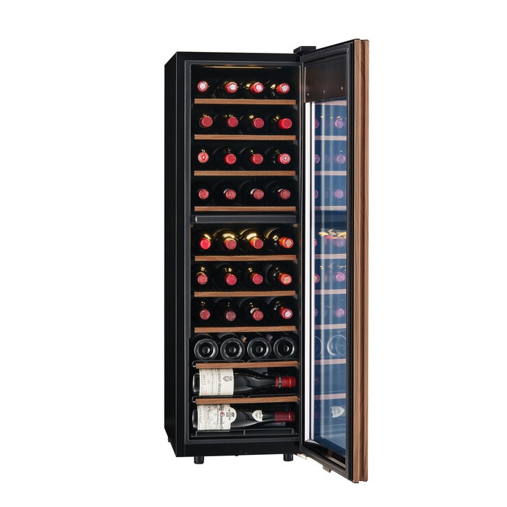 さくら製作所 日本酒＆ワインセラー/38本用/氷温M5/2温度/ブラック/GX38DM525RHB