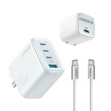 Anker Charger & Cable Set (Anker Zolo Charger / Anker Charger / Anker Zolo USB-C & USB-C ケーブル1.8m) Anker Charger & Cable Set (Anker Zolo Charger / Anker Charger / Anker Zolo USB-C & USB-C ケーブル1.8m)