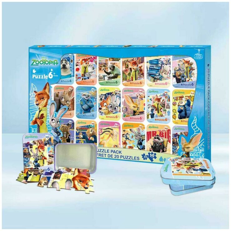 ディズニーズートピアパズル 20缶セット